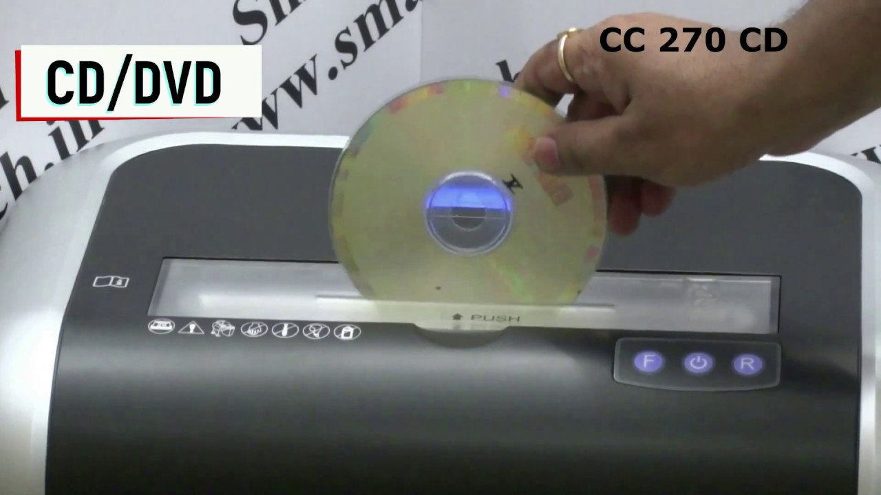 Paper Shredder ANTIVA CC 270 CD