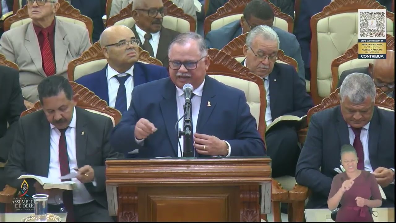 Pr. Orisvaldo | Culto de Doutrina | AD Alagoas Templo Sede|  Acessível em Libras - 10/02/2026