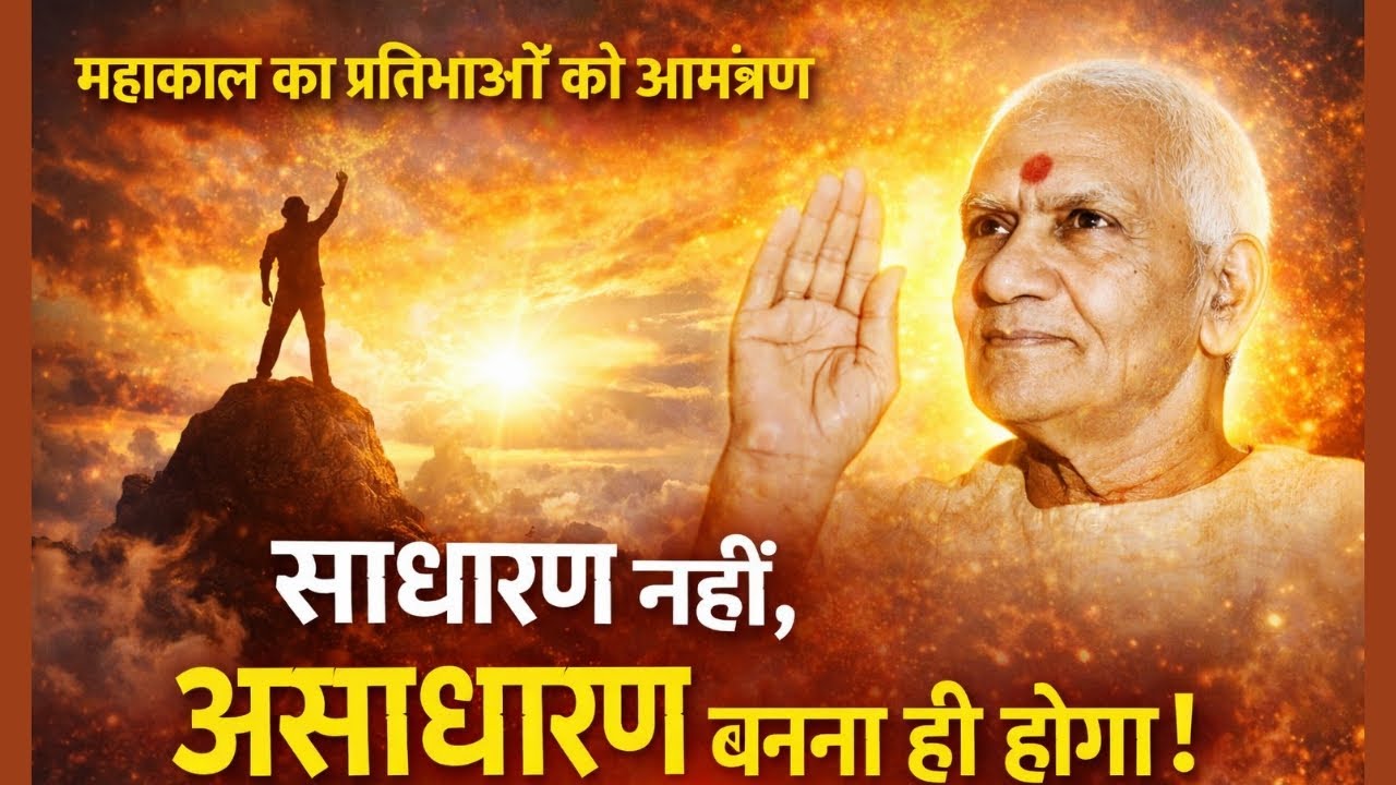 साधारण इंसान महान कैसे बने? | Mahakal’s Call for Hidden Talents | Pandit Shriram Sharma Acharya Ji 🙏