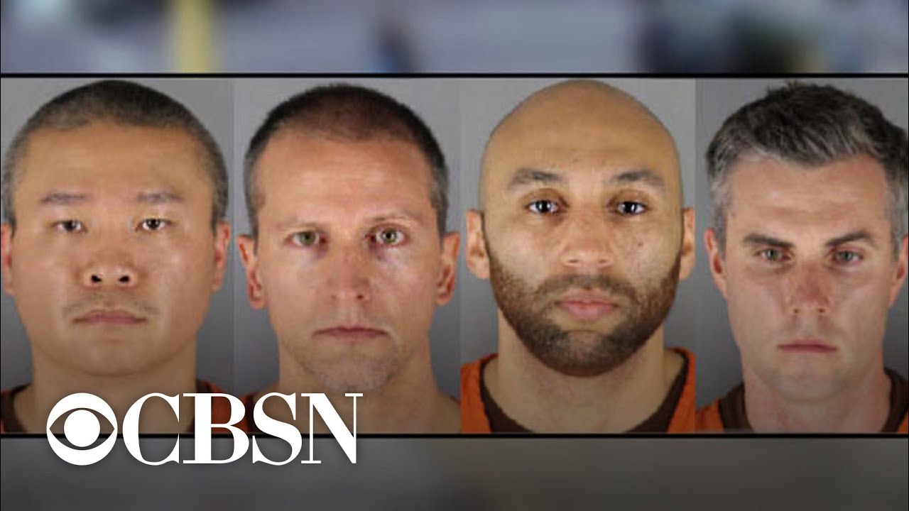 Federal civil rights charges for 4 ex-officers in George Floyd's death