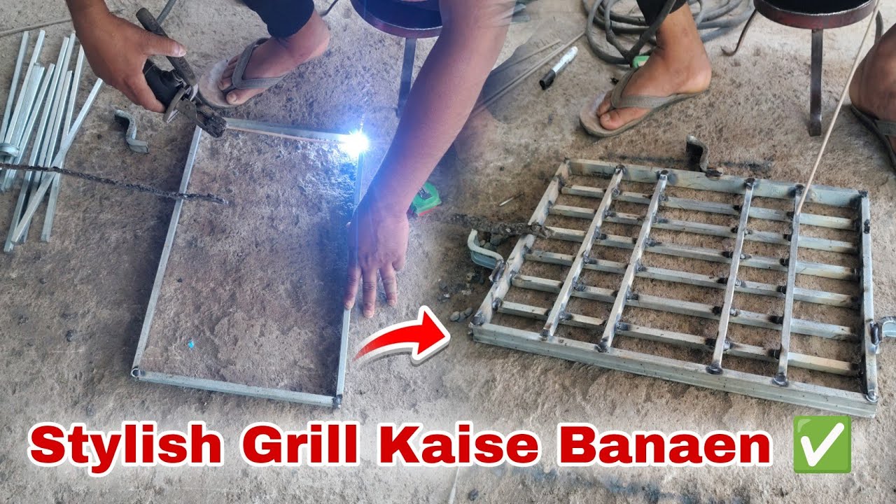 Stylish grill ✅ full video YouTube GK LOHAR #viral_video #walding #gklohar #grill 