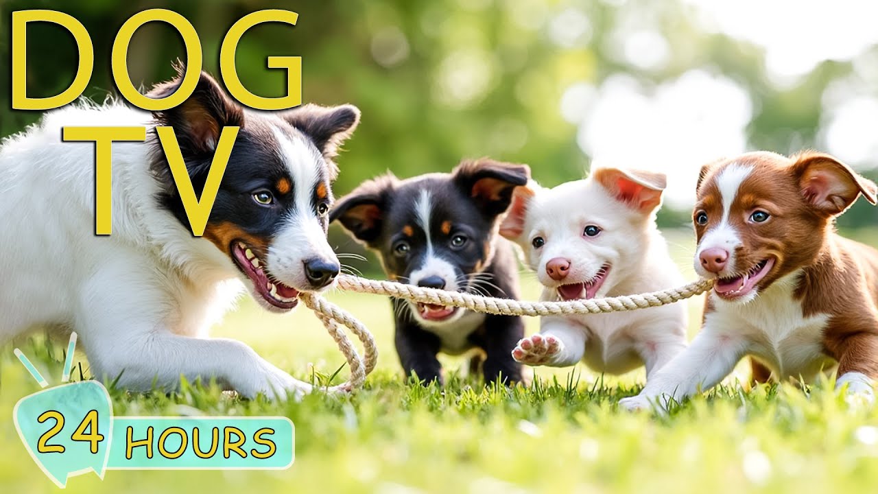 DOG TV: Best Videos Prevent Boredom for Dogs While You&rsquo;re Away Home - Happy & Funny Music for Dogs
