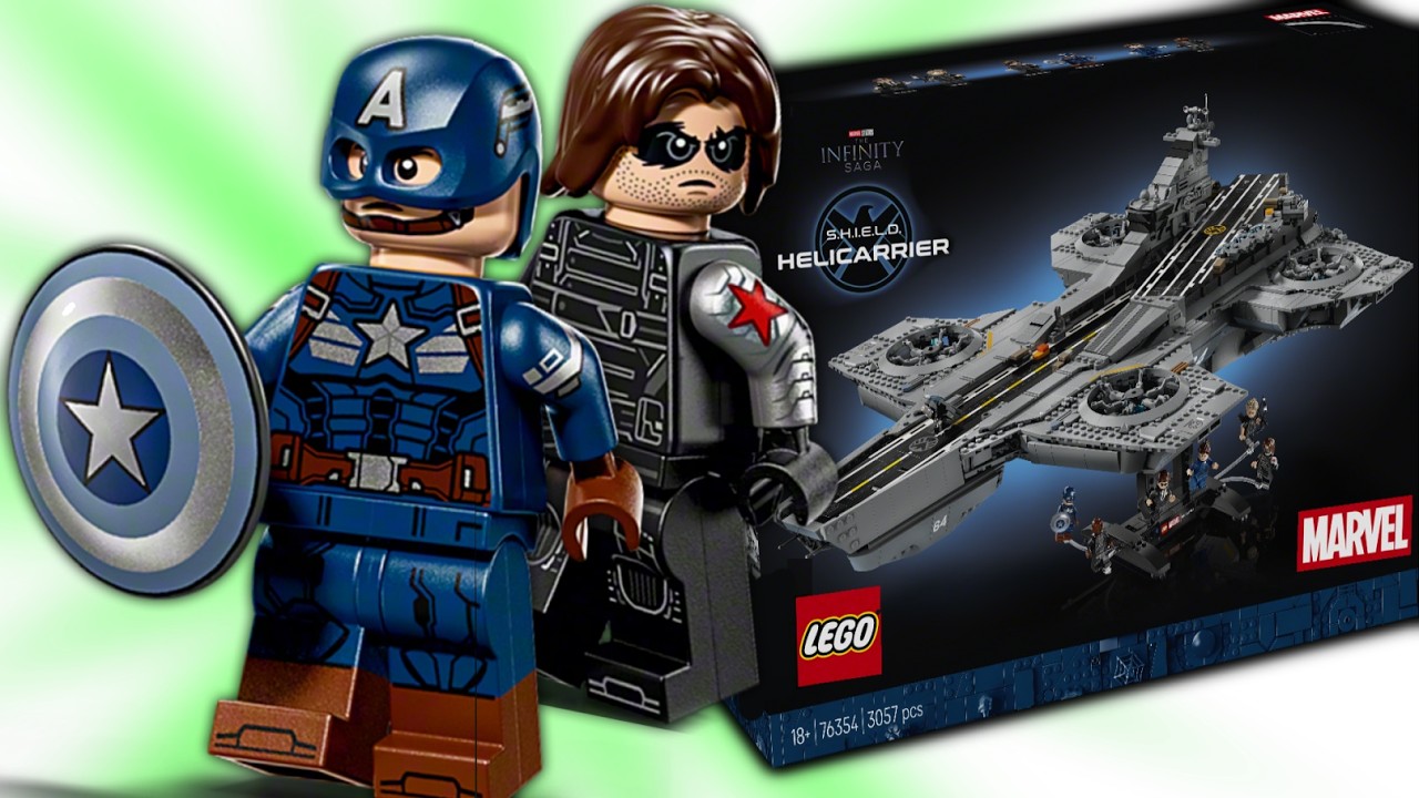Summer 2026 LEGO Marvel Helicarrier OFFICIALLY REVEALED!