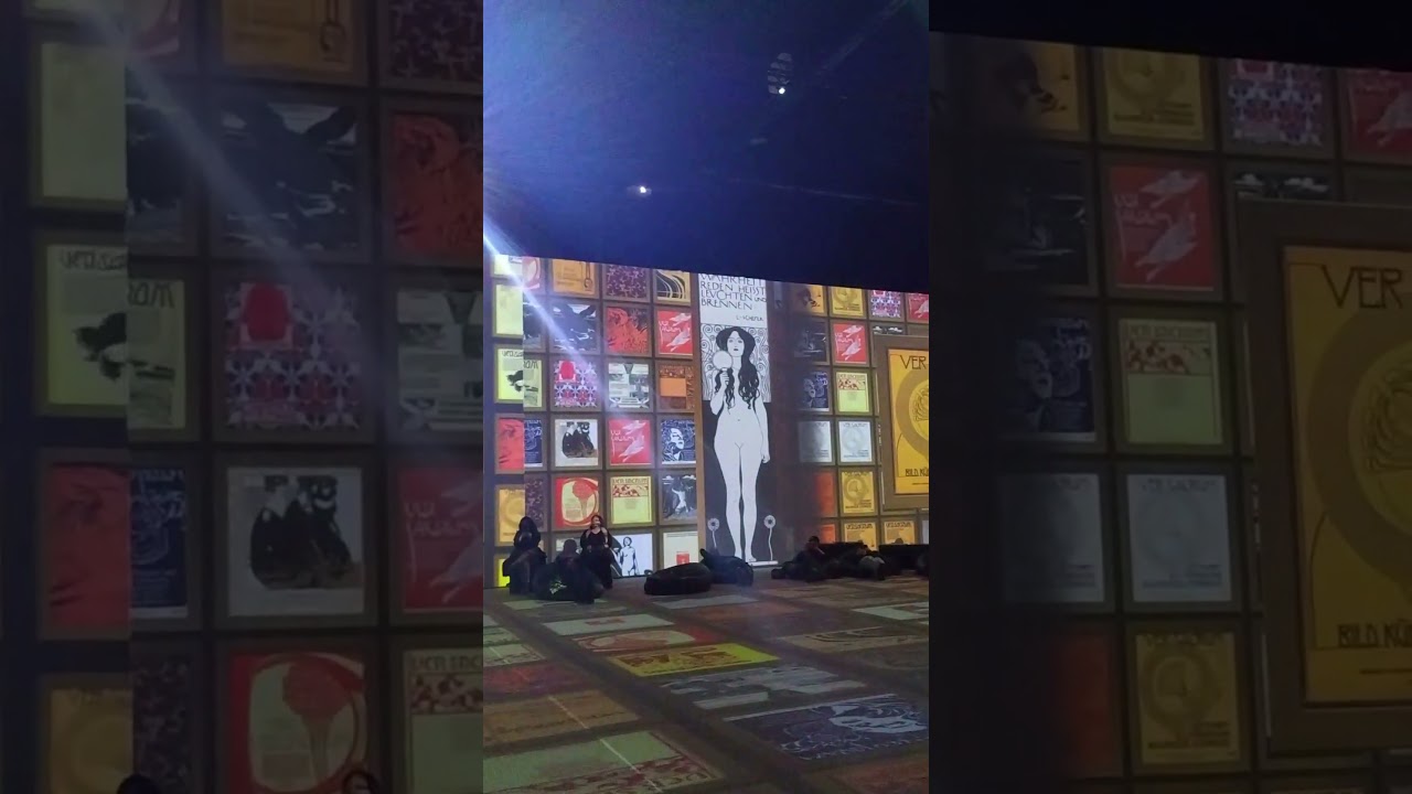Klimt &ndash; The Immersive Exhibition ISAE Wrocław #klimt #wrocław #secesja #sezession #artnouveau