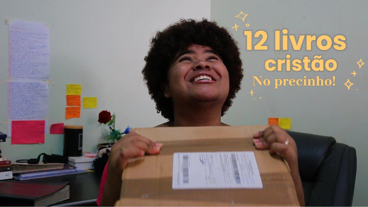 Meu unboxing dos 12 MELHORES Livros Cristãos para 2026 Você Precisa Conhecer