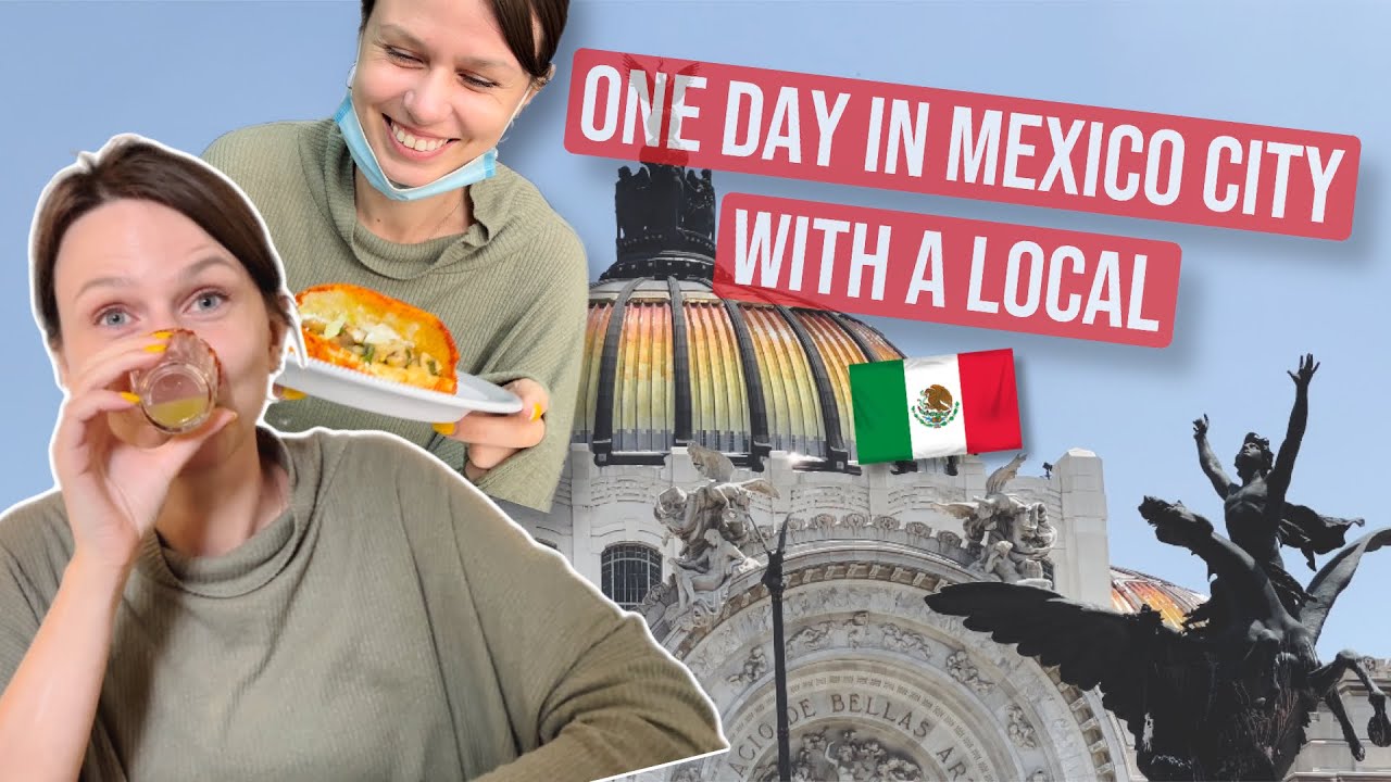 Mexico City IN ONE DAY WITH A LOCAL! Eat like a local and see the main attractions.