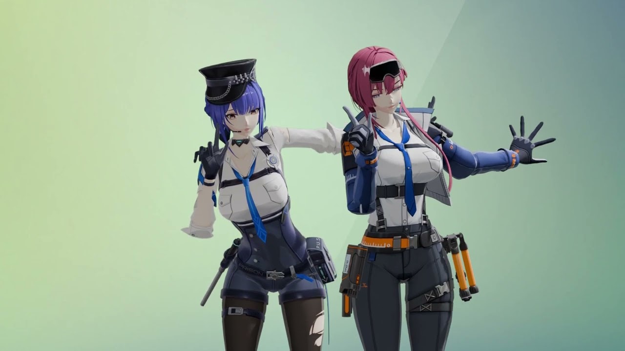 (Strinova MMD) Flavia & Leona Ikuyo Dance