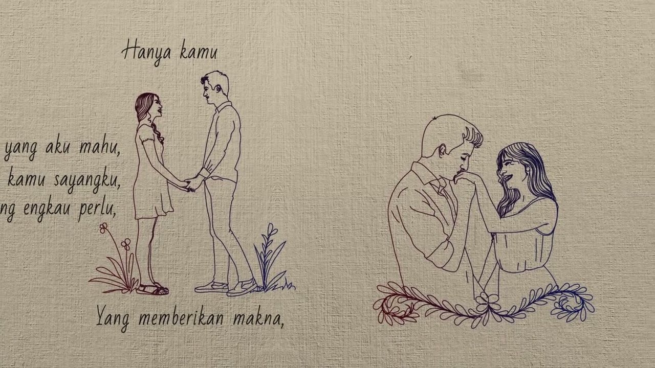 Ezra Kairo, Amir Hasan & Alan D - Hanya Kamu (OFFICIAL LYRIC VIDEO)