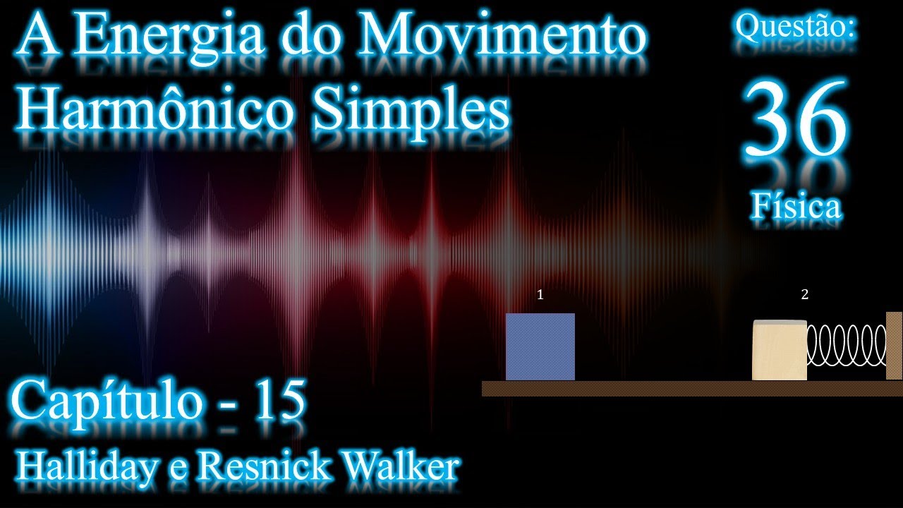Questão 36 - Capítulo 15 - Física (Oscilações)