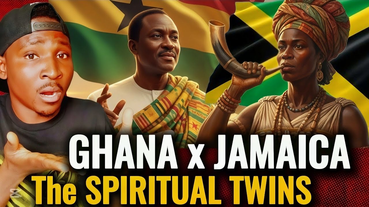 ДУХОВНЫЕ БЛИЗНЕЦЫ🇬🇭🇯🇲 Ямайка — это просто УМЕНЬШЕННАЯ Гана; СКРЫТАЯ духовная связь