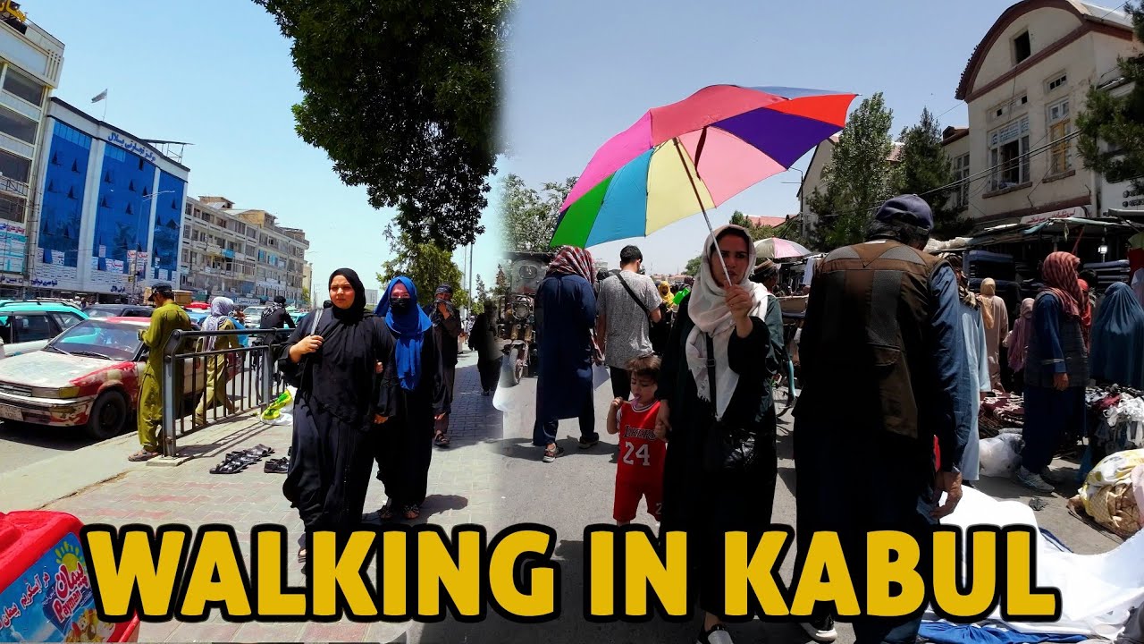 Walking Inside Kabul | Afghanistan | 4K