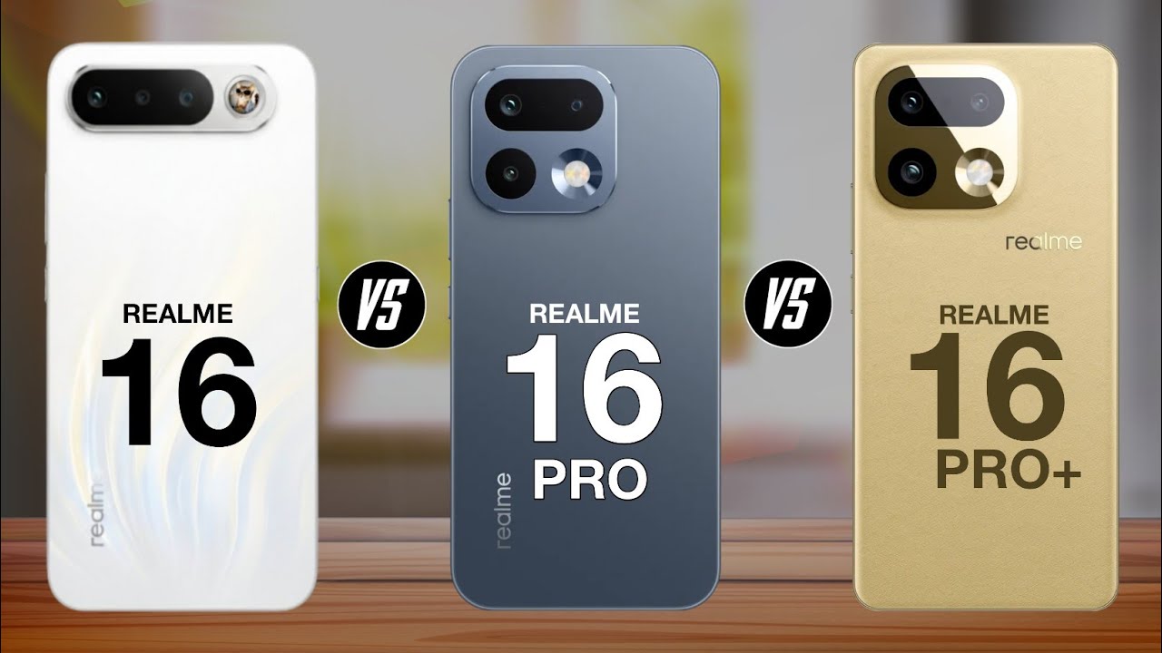 Realme 16 vs realme 16 pro vs realme 16 pro plus - full comparison 🔥 which one is best