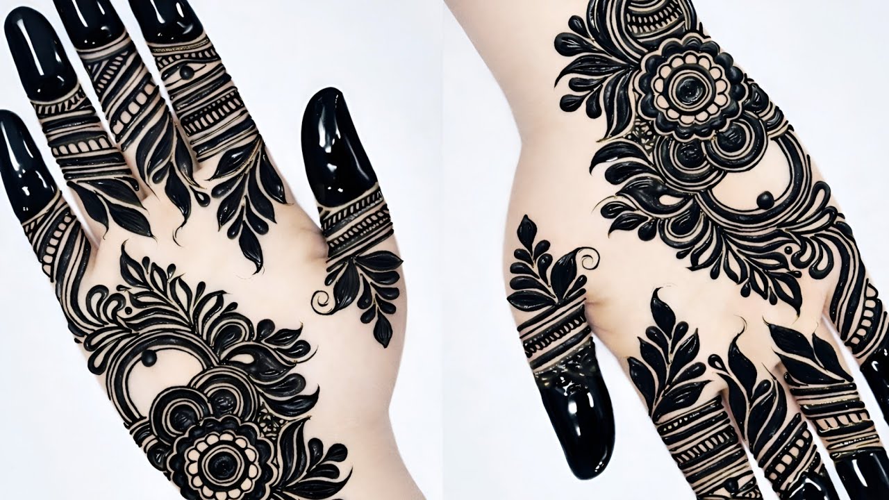 Beautiful Doha Mehndi Design | Minimal Front Hand | Mehndi Design ✨😍