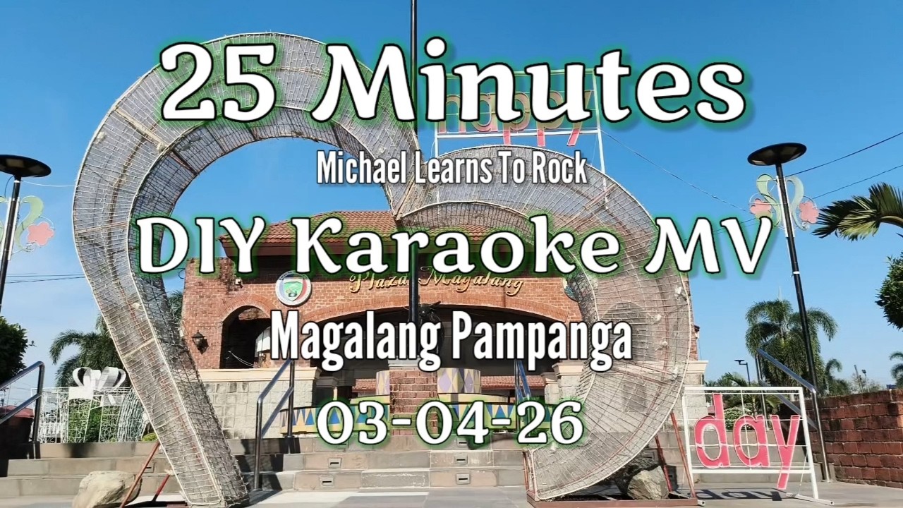 25 MINUTES DIY KARAOKE MV @buyboytv