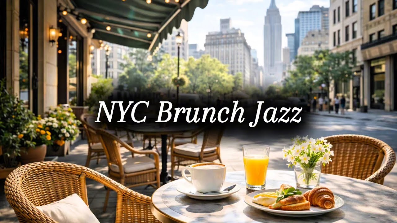 Brunch Jazz in New York | Easy Listening Cafe Grooves Playlist 🎧