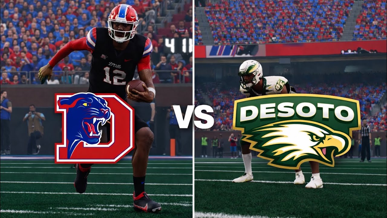 Duncanville vs Desoto | High School Football Rivalry | FULL GAME | CFB 26 PS5