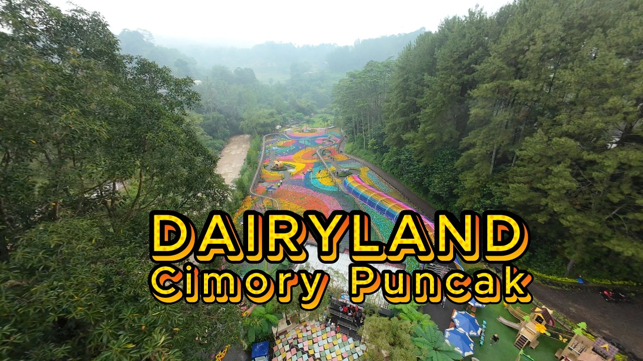 TERBANG BEBAS! FPV Drone Jelajahi Dairyland Cimory Puncak dari Udara 🔥