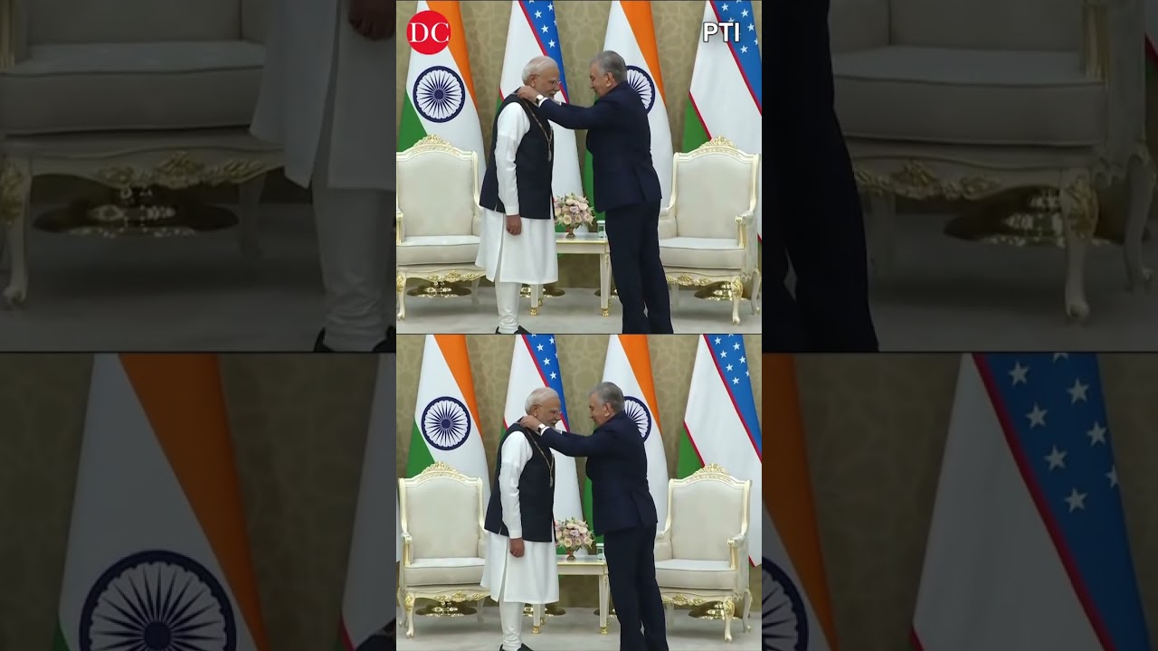 PM Modi Honoured With Uzbekistan&rsquo;s Supreme State Award