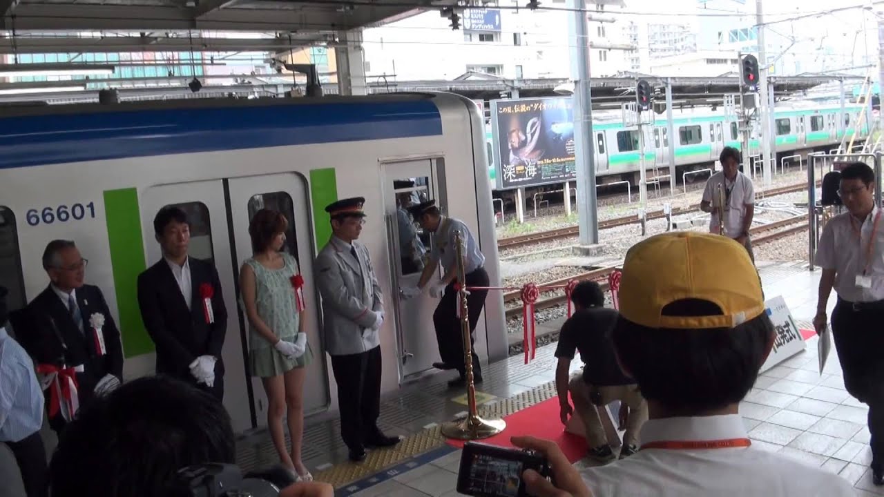 【2013.6.15】東武60000系出発式 柏駅にて