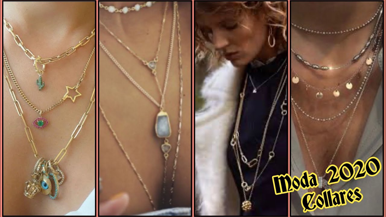 📌Moda 2020|Tendencia |Collares de moda para este a&ntilde;o|Mundo Moda en Revista 🥰