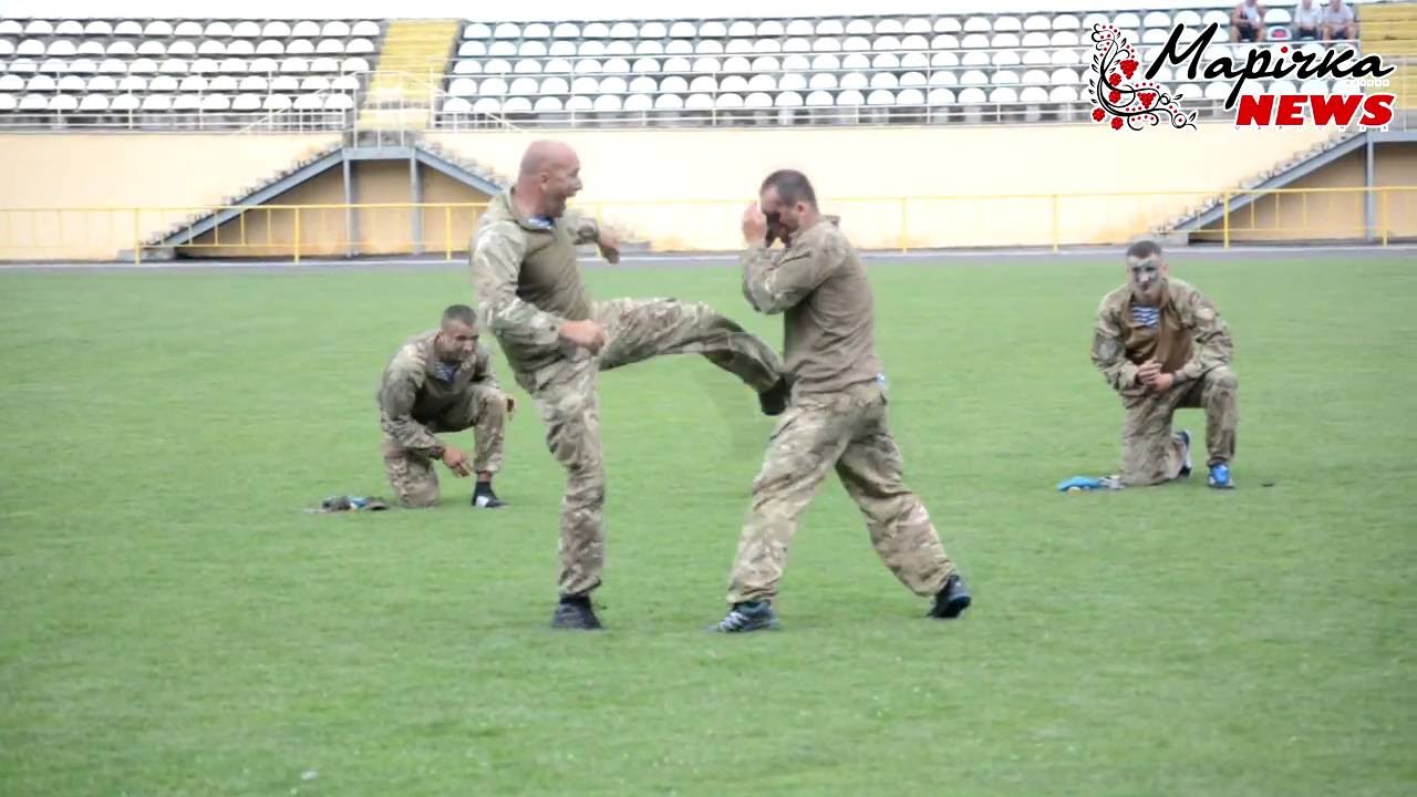 Фрагменти показового виступу 8-ого окремого полку спеціального призначення