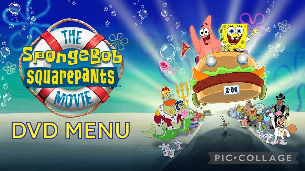 The Spongebob Squarepants Movie DVD Menu 