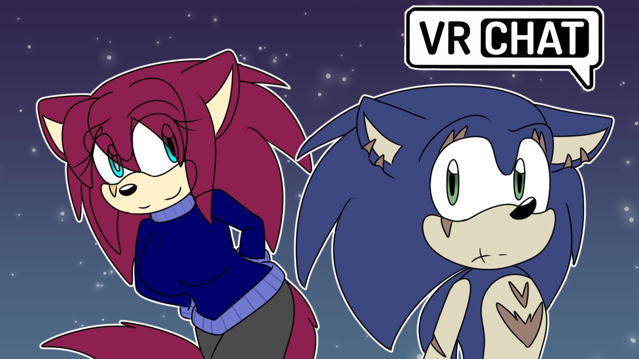 Multiverse Sonic Meets Multiverse Brandy In VRChat
