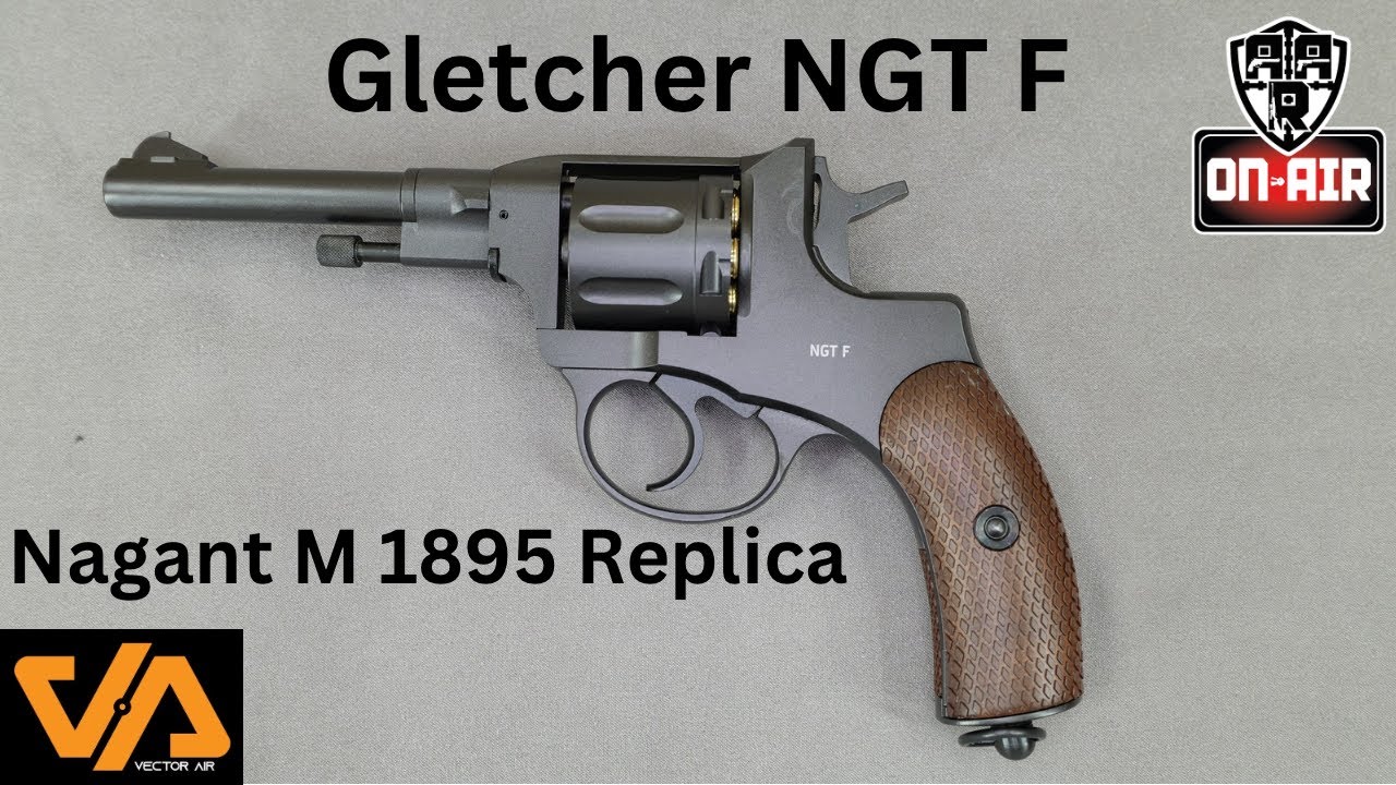 Nagant Revolver  (Gletcher NGT F) 4K