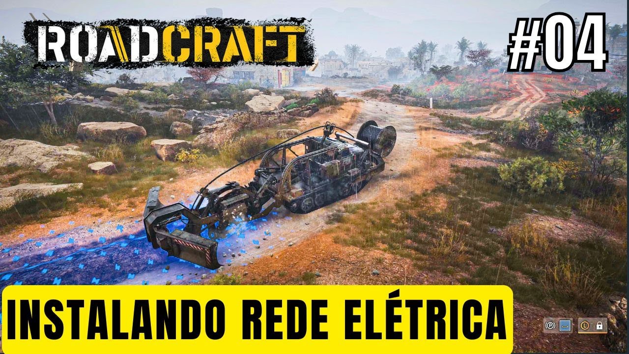 ROADCRAFT #04 | INSTALANDO Cabos Elétricos TUBULAÇÃO de gás e RECICLANDO materiais | Região Rescaldo