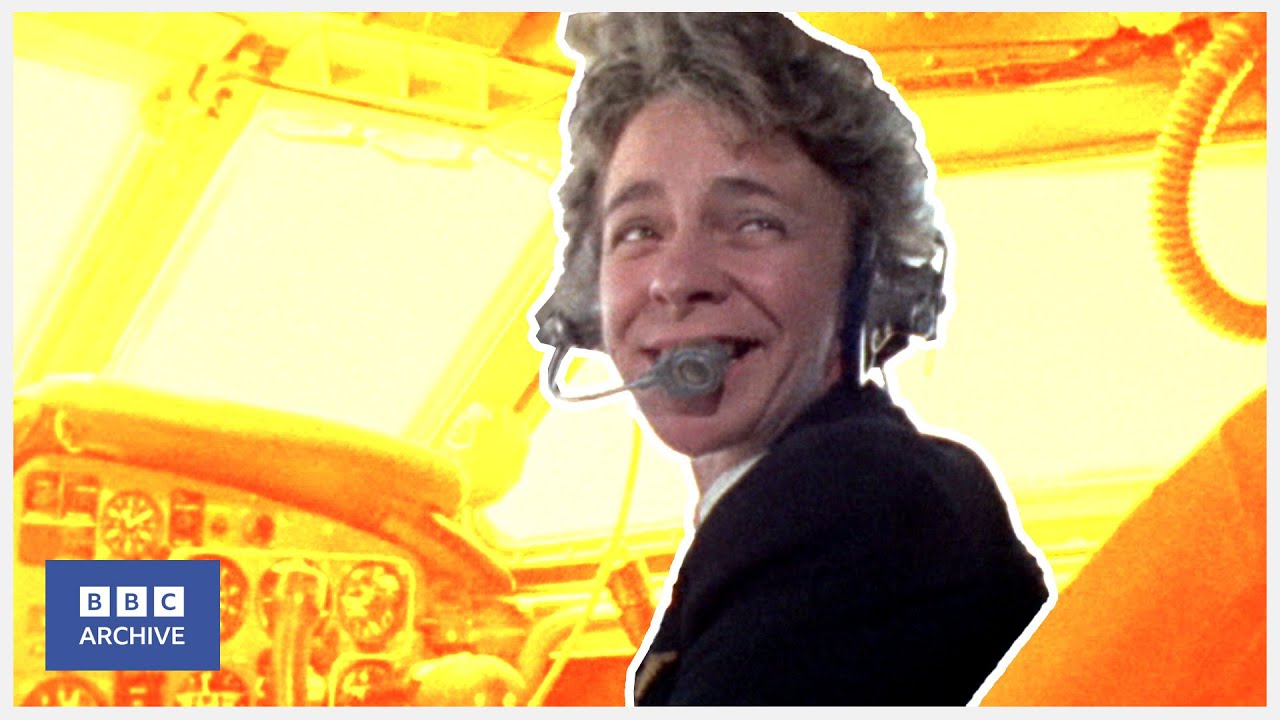 1971: How do PASSENGERS feel about a LADY PILOT? | Nationwide | BBC Archive