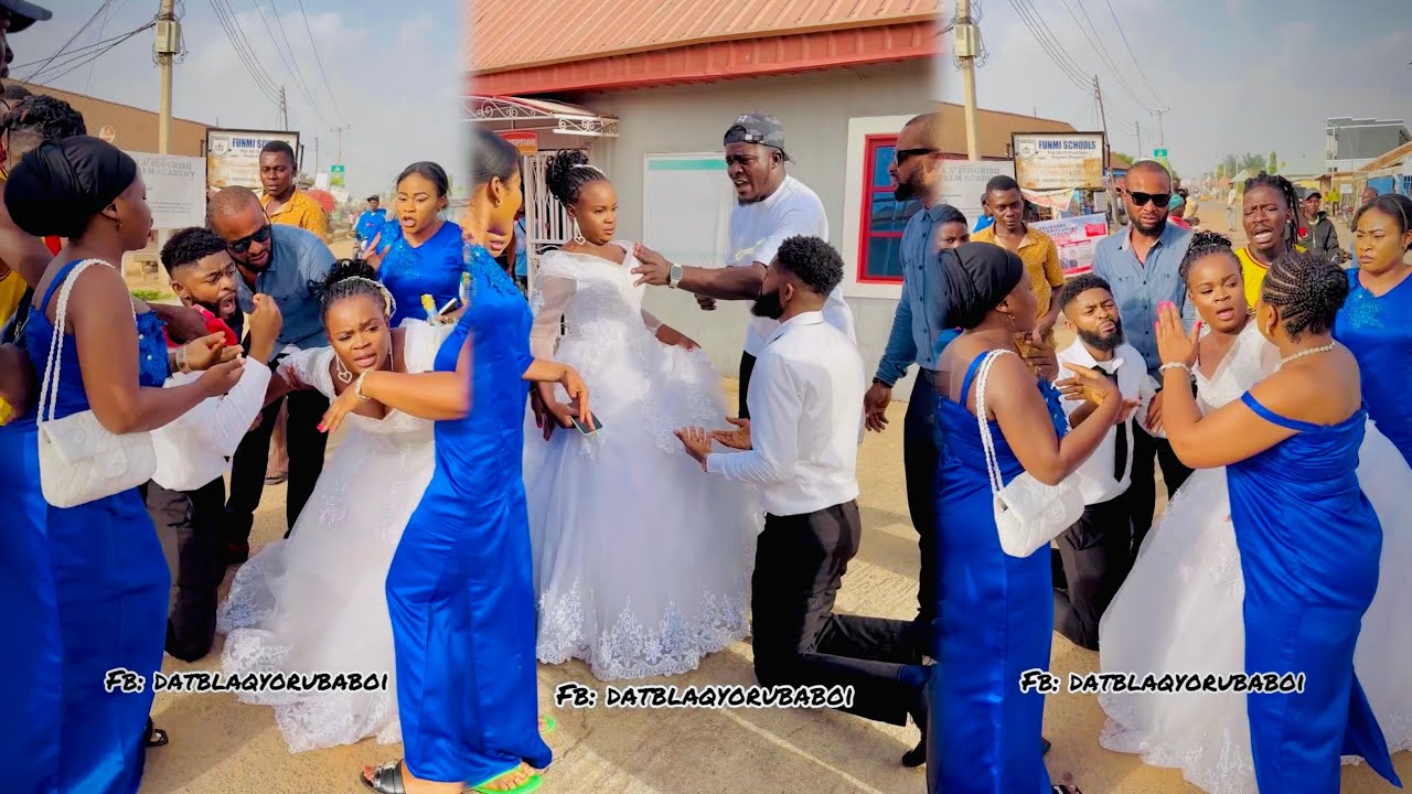 Lady refused to attend her wedding because her husband was not able to buy the house she would stay