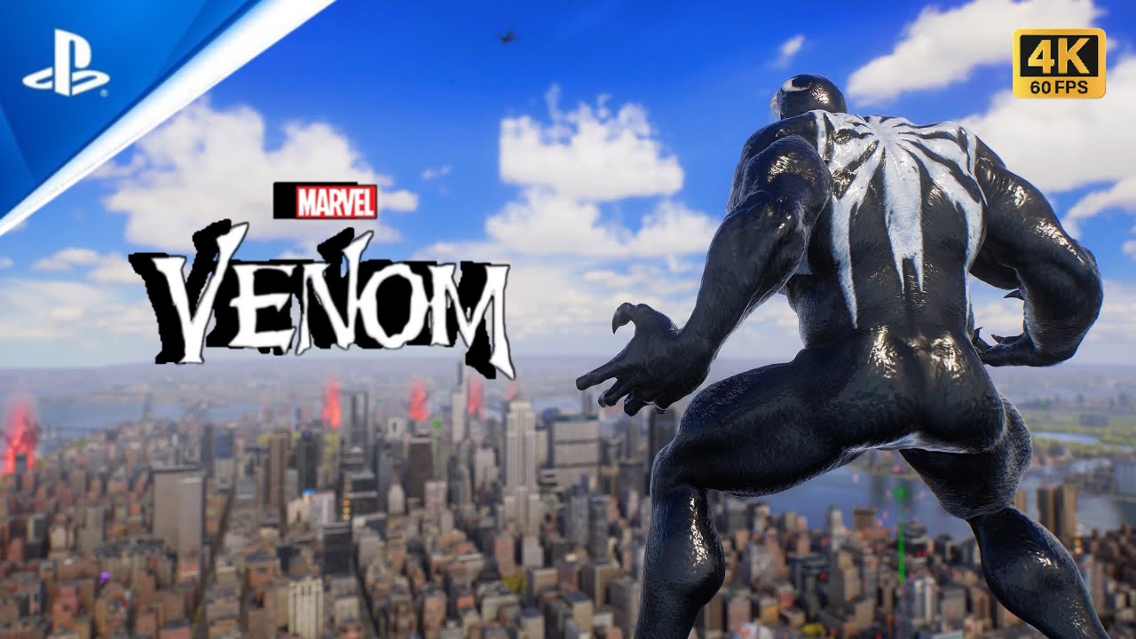 Marvel’s VENOM Free Roam Gameplay PS5 4K