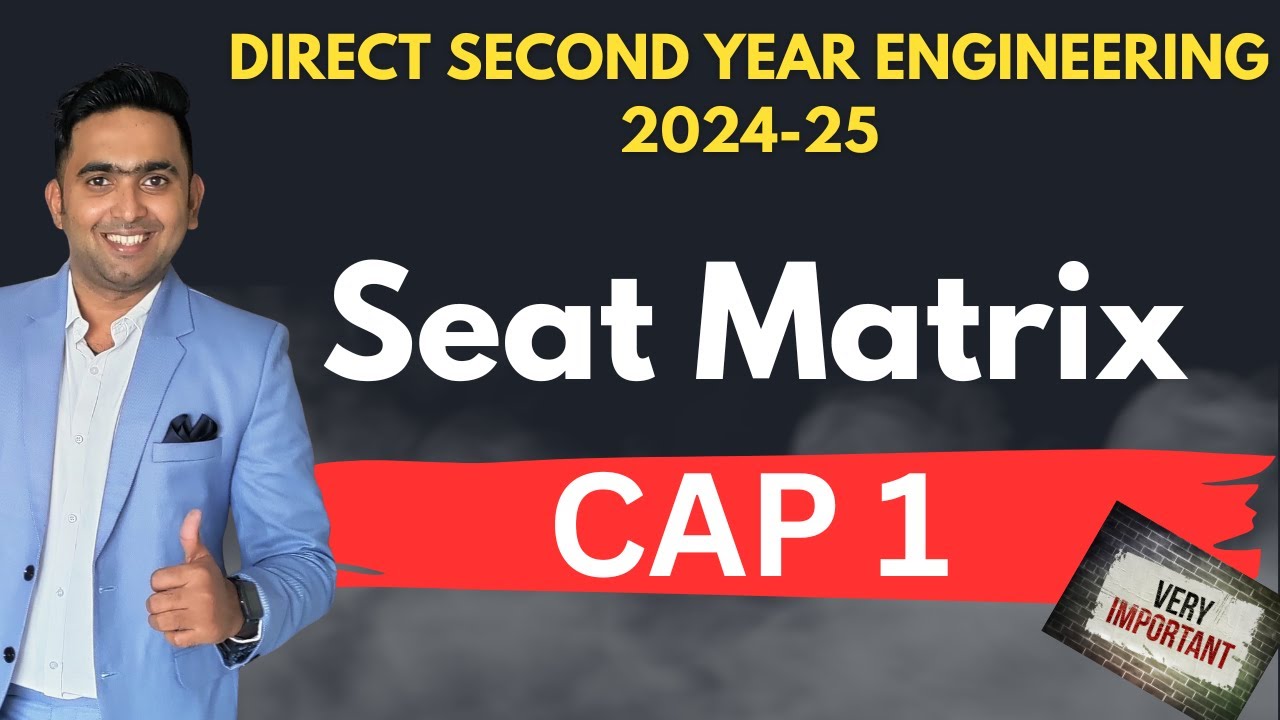 Seat Matrix क्या होता हे समझिये आसान हिंदी मे | DSE Engineering Admission | Toshib Tutorials