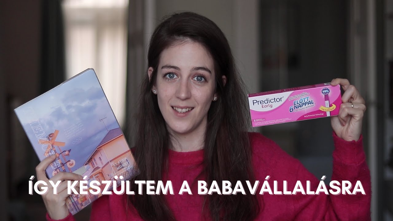Hogy készültem a babavállalásra? (titkos videó 2023. szeptemberből)