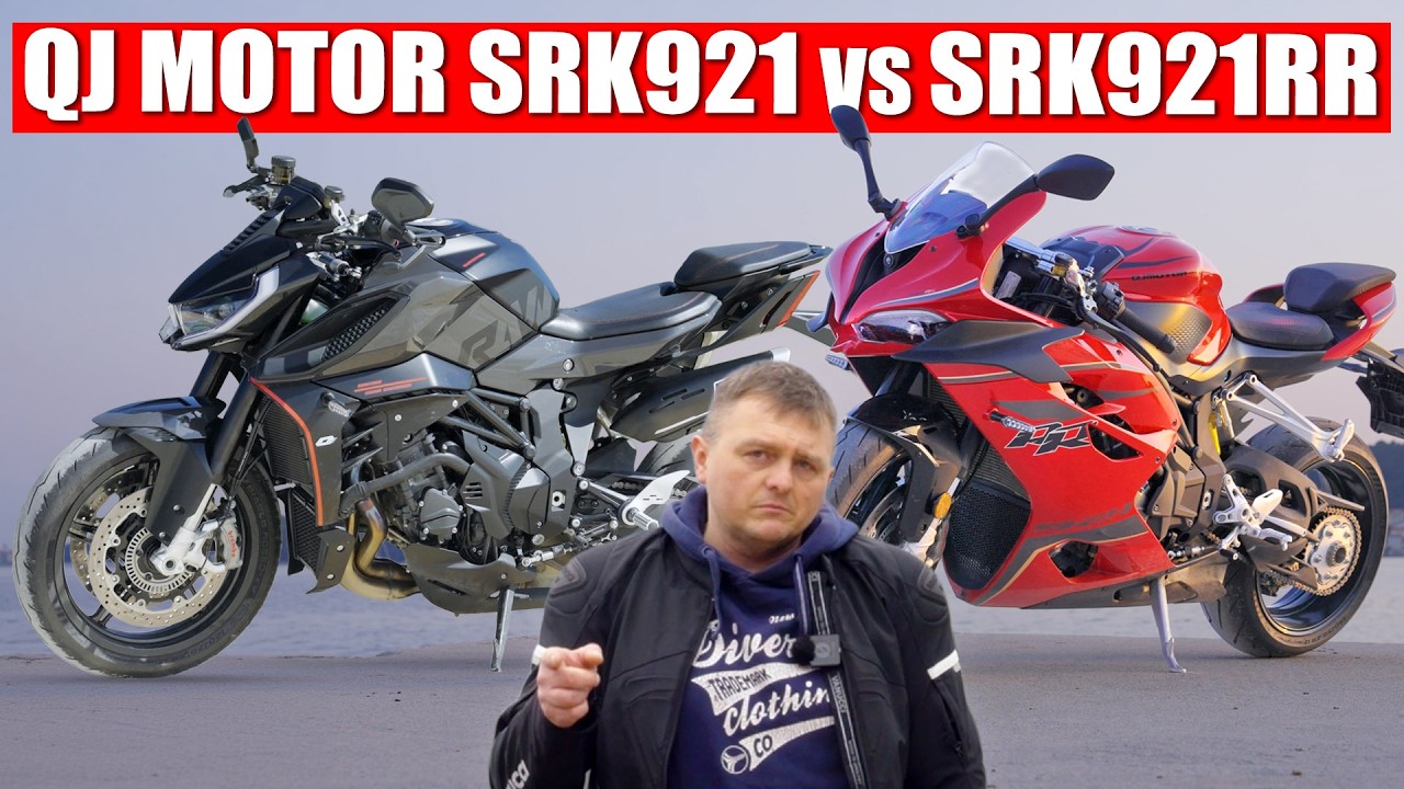 QJ Motor SRK921 vs SRK921RR &ndash; por&oacute;wnanie | naked czy sport?