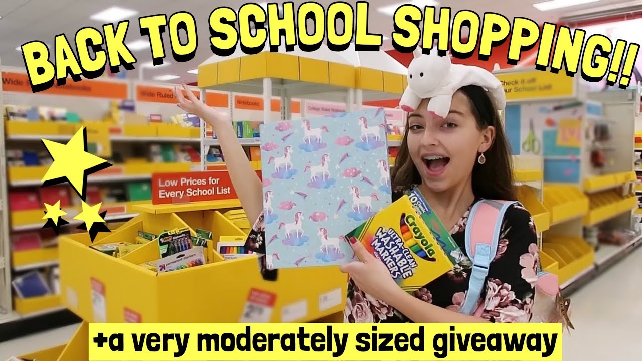 The Craziest Back to School Shopping video EVER!!