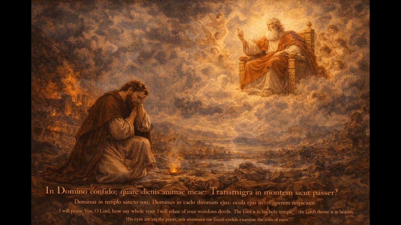 A Bible Song A Day | Vulgate Latin Bible | Psalm010 | Ethereal Version