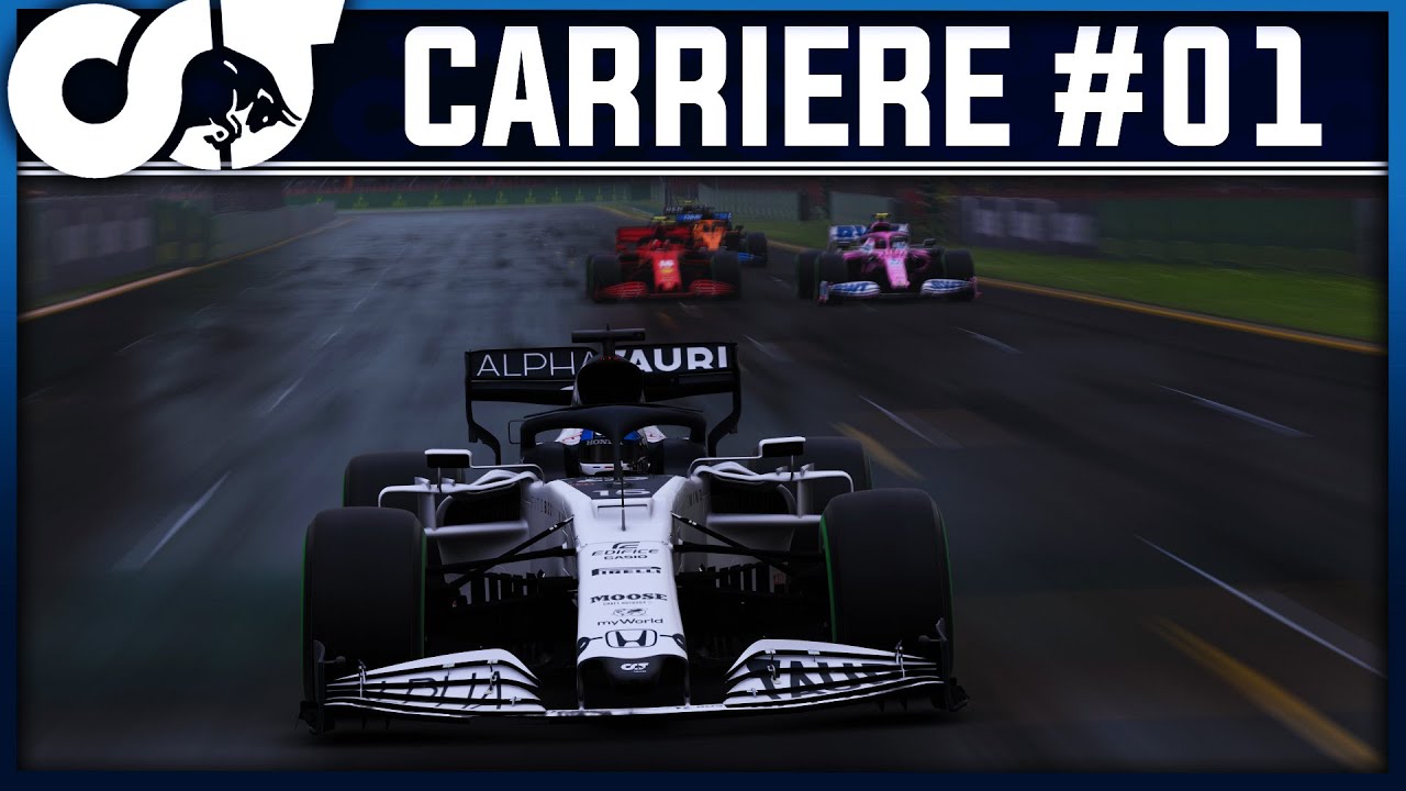 F1 2020 Carrière | NOS DÉBUTS CHEZ AlphaTauri !!