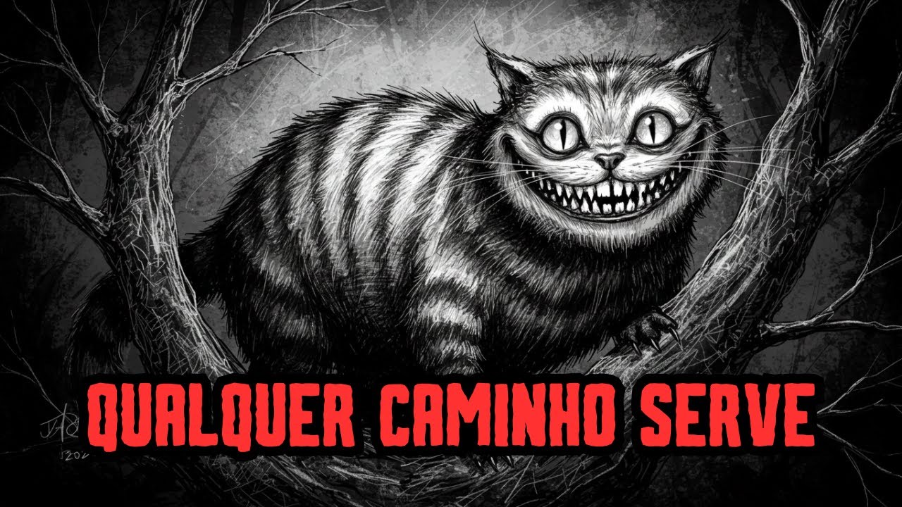 ALICE NO PAIS DAS MARAVILHAS O GATO DE CHESHIRE NÃO É O QUE VOCÊ PENSA! A VERDADE ESCONDIDA EM ALICE