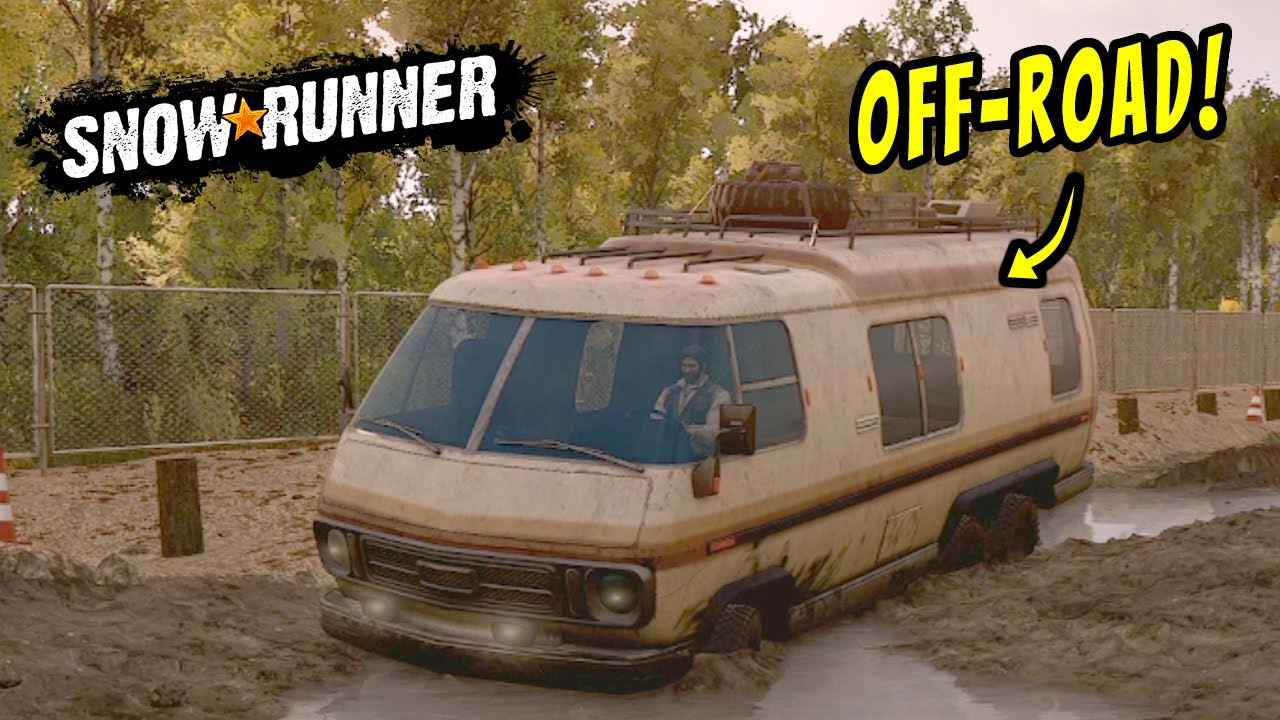 SnowRunner - GMC Motorhome Off-Road | This GMC RV Handles Almost ANYTHING!