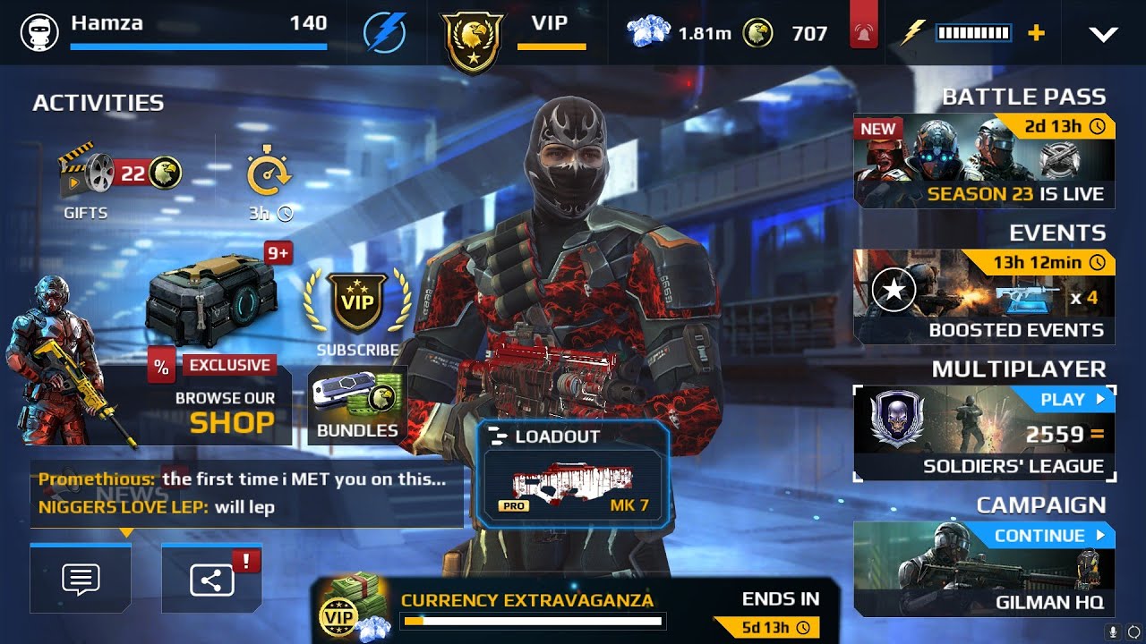 Player from 2015 mc5