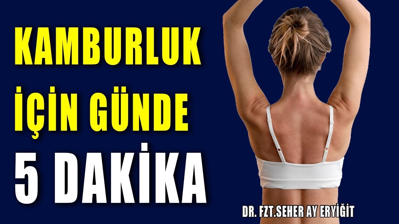 Kamburluk İçin En Kolay Yol: Yatarak 5 Dakika #aktifizyo  #fizyoterapist
