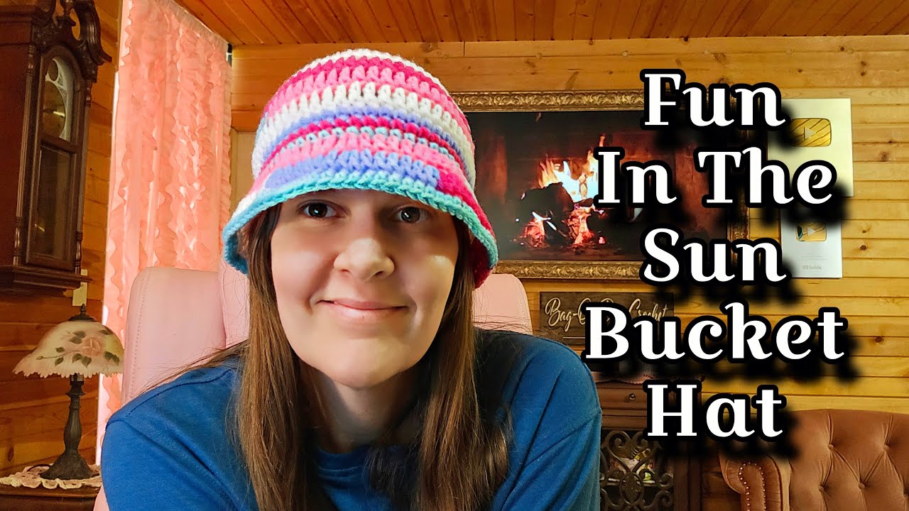 Easy Beginner Friendly Crochet Bucket Hat Tutorial
