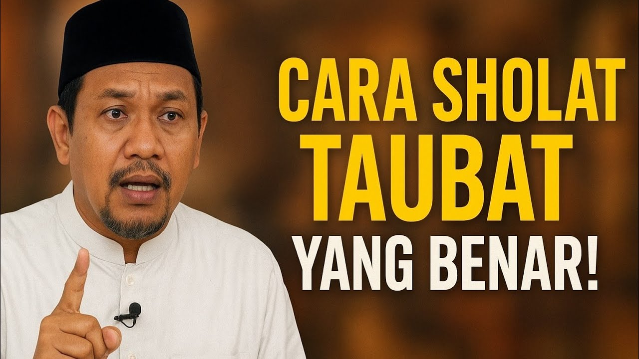 MUDAH ‼️Tata Cara Sholat Taubat | Ust. Das'ad Latif 