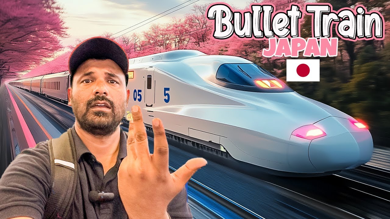 Bullet Train Japan | Tokyo to Osaka Bullet Train Journey 🚄