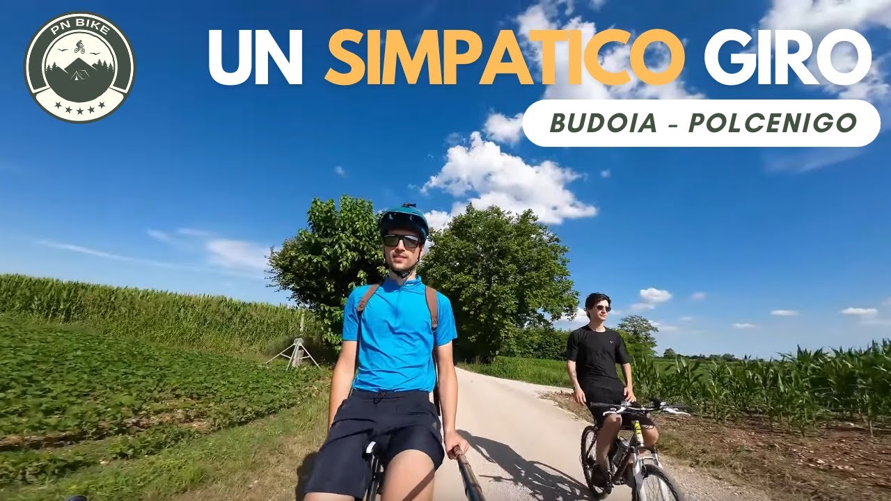 Un SIMPATICO GIRO verso BUDOIA, POLCENIGO e il GORGAZZO - MTB