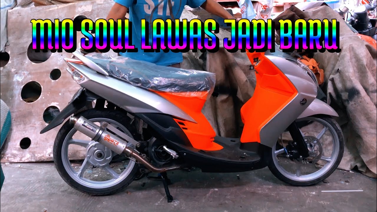 Modif Mio Soul Karbu Jadi Baru