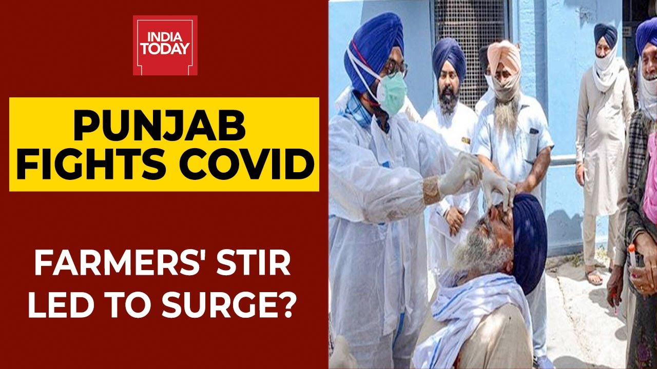Rural Punjab Reels Under A Monstrous Covid Surge, Did Farm Protest Act As A Super-Spreader Event?