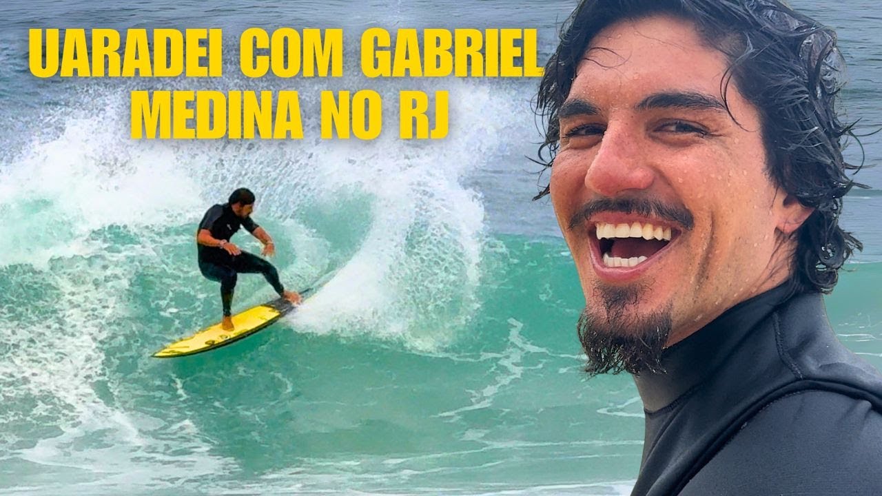 GABRIEL MEDINA COLOU NO UARADEI: MUITO SURFE E RESENHA NO RJ! - EP 37