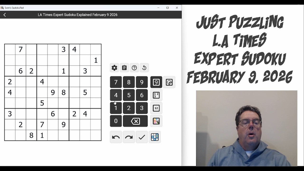 LA Times Expert Sudoku February 11 2026
